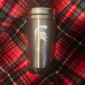 Michigan State stainless steel mug